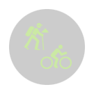 Verweisgrafik Routenplaner für Fahrrad/Wandern